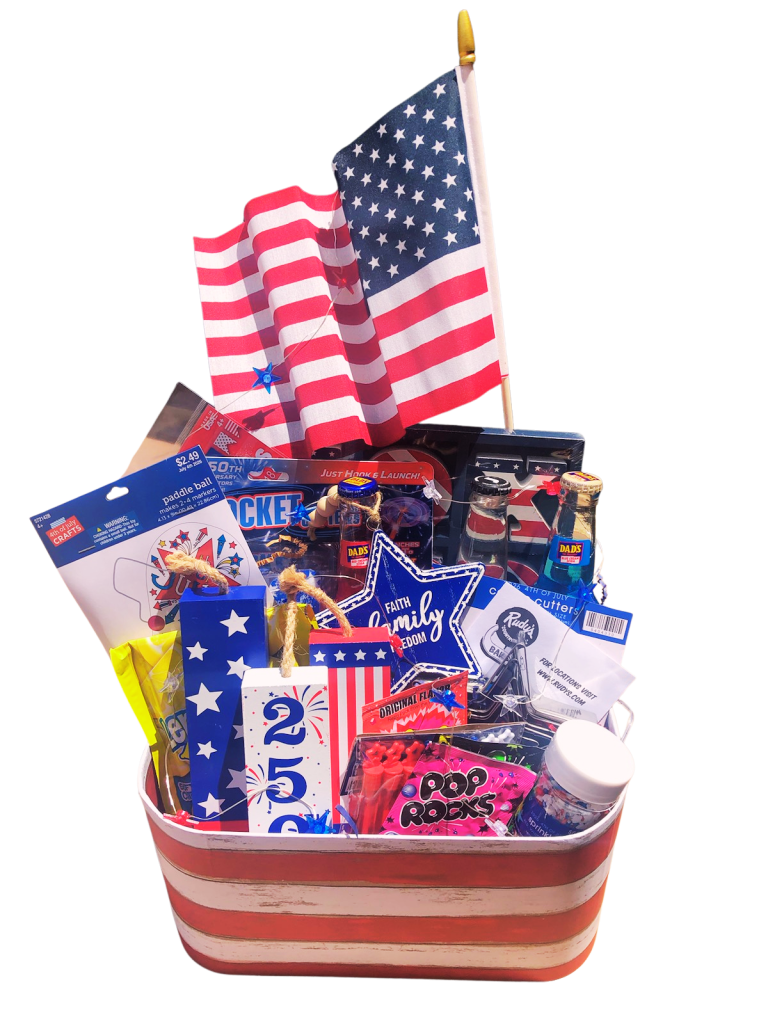 All American Family Gift Basket Raffle Prize
