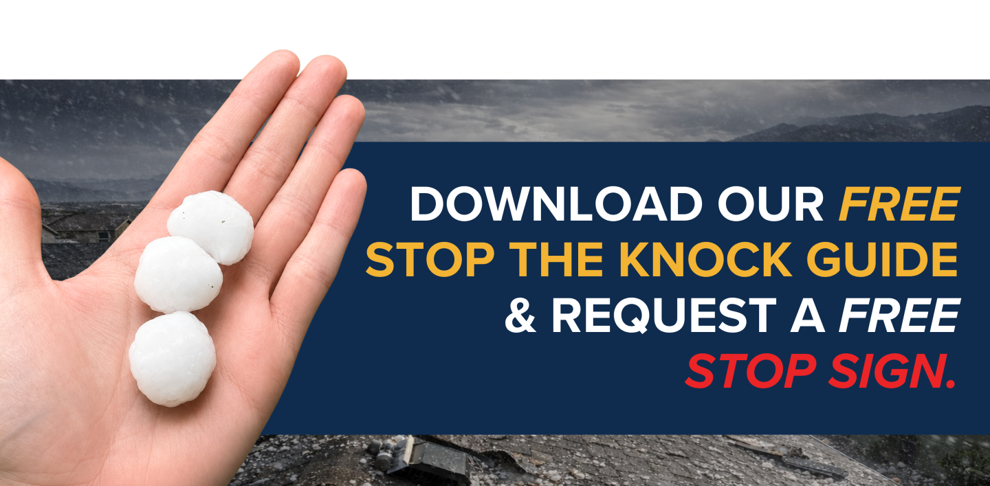 STOP THE KNOCK HEADER BANNER